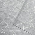 thumbnail image 5 of Exclusive Home Curtains 2 Pack Cali Embroidered Sheer Rod Pocket Curtain Panels, Dove Grey, 50x108, 5 of 6