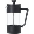 thumbnail image 2 of French Press Coffee Maker (12oz)- Borosilicate Glass, Coffee Press, Single Cup French Press, 3 cup Capacity, Black, 2 of 7