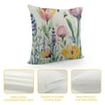 thumbnail image 4 of Pratyus Flowers Bee Watercolor Painting Print Pillow Covers for Couch Aesthetic Decorative for Car Couch Bedroom 1PC 20x20in, 4 of 5