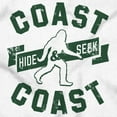 thumbnail image 2 of Bigfoot Coast to Coast Hide and Seek Womens Slim Fit Graphic Tee Brisco Brands S, 2 of 5