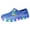 AB517 Blue2, variant on Girls Sandals Size 10-11 Years Butterfly Print Close Toe Anti- Clogs Soft Youth Kids Summer Dress Shoes Blue1