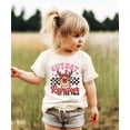 thumbnail image 5 of Cutest Reindeer at the Pole Shirt for Girls Cute Girly Christmas Holiday T-Shirt Natural Shirt 12 Months, 5 of 6