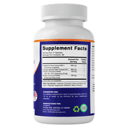 Vitamatic Tongkat Ali Extract 200 :1 Extract for Men (Longjack) Eurycoma Longifolia - 1800 mg Per Serving - Made with Fadogia Agrestis 20:1 Extract, Tribulus 95% & Panax Ginseng - 180 Capsules