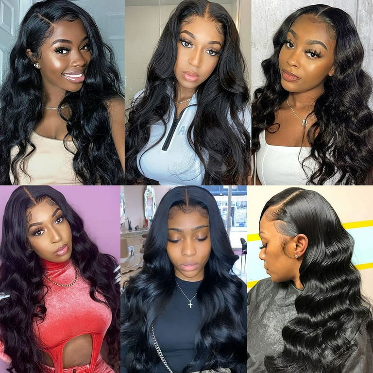 13X4 Hd Lace Frontal Wig 30 32 34 Inch Body Wave Lace Front Wig 180%  Brazilian Transparent Wet And Wavy Lace Front Human Hair Wigs 150% Density
