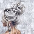 thumbnail image 4 of Perruque Chignon Décoiffé Perruque Ondulée Bouclée Chignon Décoiffé Extension de Cheveux Adaptée aux Dames et aux Filles Chignon pour Dames Bande pour Cheveux Accessoire de Cheveux Chignon pour Personne Paresseuse, 4 of 4