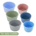 thumbnail image 7 of Unique Bargains Slow Feeder Dog Bowls Silicone Dog Lick Bowl with Brush & Scraper Non-Slip Base Slow Feeder for Anxiety Alleviating & Oral Health Navy Blue, 7 of 7