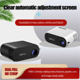 thumbnail image 1 of WiFi Mini Projecteur Projecteur Portable Home Cinéma Sync Écran Pris en Charge 1080P Noir US Plug, 1 of 10