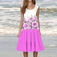 thumbnail image 1 of T-Shirt à Manches Longues pour Femmes Seductiva jusqu'à 50 % de Rabais Robes d'Été pour Femmes Grande Taille Robe de Plage Décontractée Robes Soleil Aguichant Robe Sans Manches Robes Midi Fluides, 1 of 5
