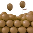 thumbnail image 1 of Globos PartyWoo, color café, 5 pulgadas, 50 unidades, para decoración, 1 of 7