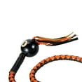 thumbnail image 4 of Dream Apparel Leather Motorcycle Whips 36"/42" Get Back Whip with Ball Biker Whips, 4 of 4