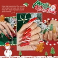 thumbnail image 2 of Kit de polvos para uñas AZUREBEAUTY Christmas, 4 colores, 10 ml, 2 of 9
