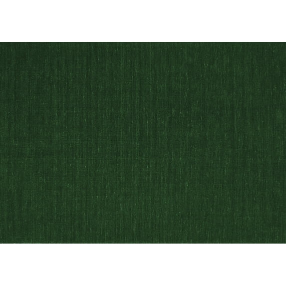 Ahgly Company Indoor Rectangle Abstract Emerald Green Contemporary Area Rugs, 8' x 10'