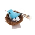 thumbnail image 4 of de pájaro en miniatura para casa de 1/ , Azul, tal se describe, 4 of 5