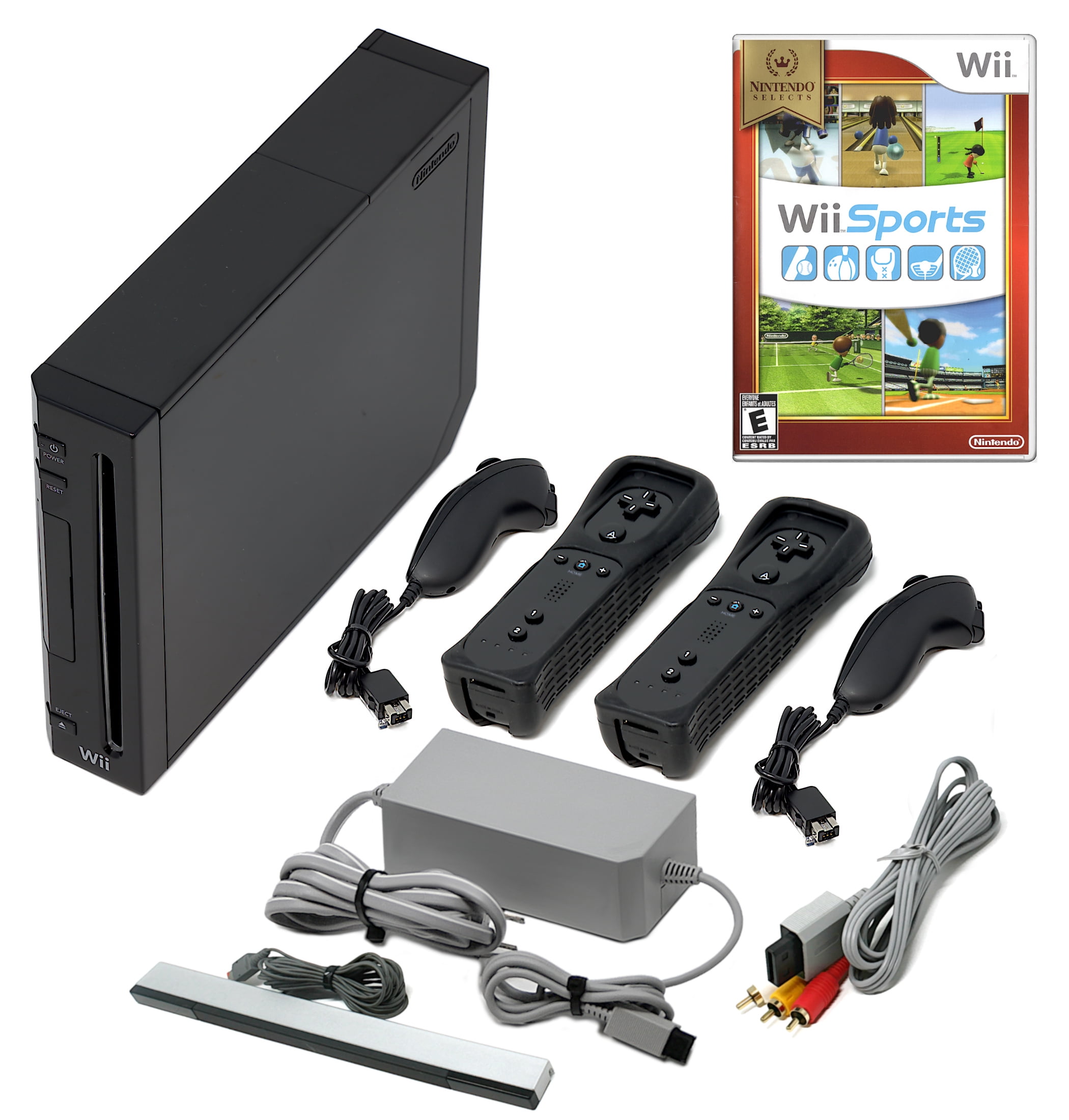 Nintendo Wii - Game console - blue with Wii Remote Plus and
