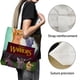 thumbnail image 3 of Warriors Cats Bolso de tela con estampado de lienzo para mujer, bolsa de compras reutilizable y estética, con cremallera interior, regalo para mujer,38*45cm., 3 of 6
