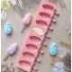 thumbnail image 1 of Molde for paletas de silicona con forma de lágrima de 8 cavidades, máquina for hacer helados DIY for delicias creativas, 1 of 5
