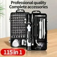 thumbnail image 4 of 115 in 1 Magnetic Precision Repair Screwdriver Set with 98 Bits Magnetic Driver for Phone Computer Watch Professional Magnetic Repair Tool Kit, 4 of 7