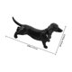 thumbnail image 2 of UPOUART Adorno De Perro Salchicha En Resina Ideal Para Jardín Y De, 2 of 8