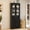 Black, variant on Homieasy 80'' Tall 6-Tier Bathroom Storage Cabinet, Linen Cabinet with Glass Doors and Adjustable Shelves, Nature Oak