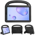 thumbnail image 1 of For Galaxy Tab A 8.42020 Sparrow Style Eva Flat Anti Falling Protective Shell With Bracket(purple), 1 of 5