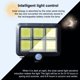 thumbnail image 4 of Wosthever Luz solar LED a prueba de agua Sensor inteligente para exteriores Lámpara de pared ultrabrillante Pasillo Patio Iluminación de seguridad Iluminación y accesorios No.04, 4 of 6