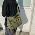 thumbnail image 3 of LHSHID Women's Hipster Hobo Boho Hippie Crossbody Bag Japanese Dark Academia Canvas Sling Packs Grunge Aesthetic Handbags (white), 3 of 6