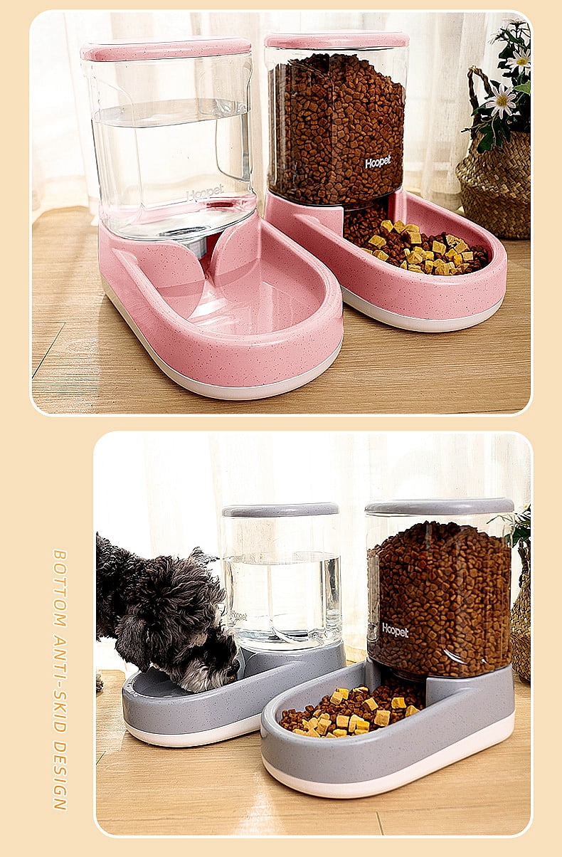 Pet dog water dispenser cat automatic feeder dog feeding water cat drinking water flowing water unplugged kettle supplies