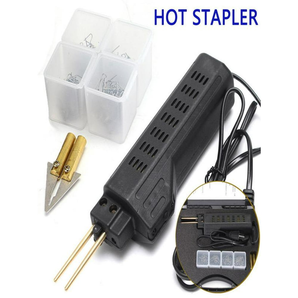 Hot Stapler Car Bumper Fender Fairing Welding Plastic Repair Kit 200
