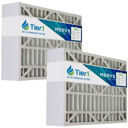 

Tier1 Replacement for Lennox X6672 X6670 Healthy Climate 16x25x5 Merv 8 Air Filter 2-Pack