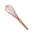thumbnail image 6 of Uscallm under $5 3Pcs Wooden Handle Whisk, Hand-held Wooden Handle Cake Baking Tool, Household Small Mixing Whisk, Manual Egg Beater, Mini Dough Whisk, Traditional Baking Whisk, 6 of 9