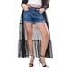 thumbnail image 1 of Short Dama SB4762C Savi Jeans Tiro Medio Mezclilla Azul, 1 of 6