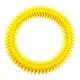 thumbnail image 4 of Juguete antiestrés, pulsera antiestrés, desarrollo infantil, anillo sensorial suave con púas Amarillo, 4 of 9