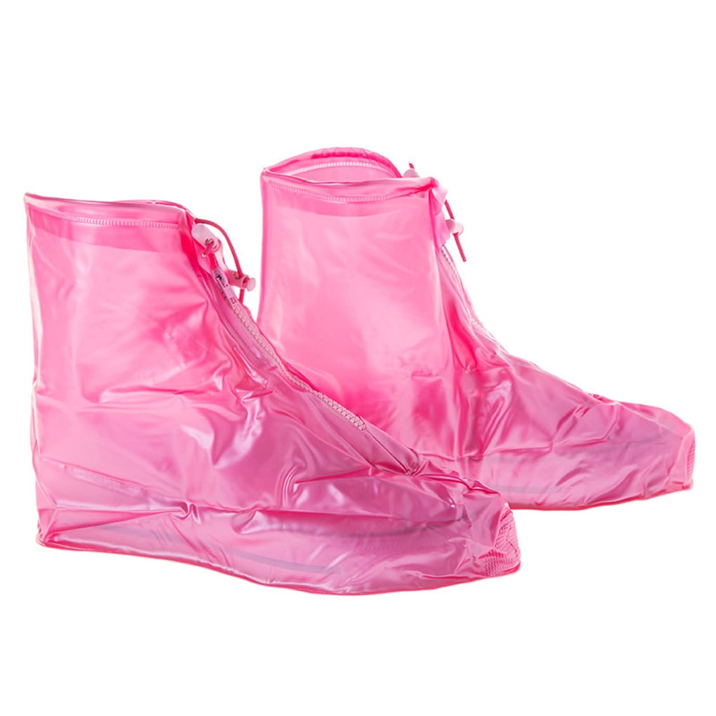 Shoe Cover High Tube PVC Waterproof Rain Shoe Covers Unisex Reusable