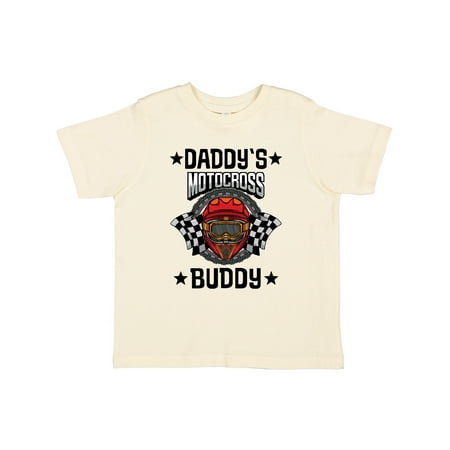 

Inktastic Daddys Motocross Buddy BMX Gift Toddler Boy or Toddler Girl T-Shirt