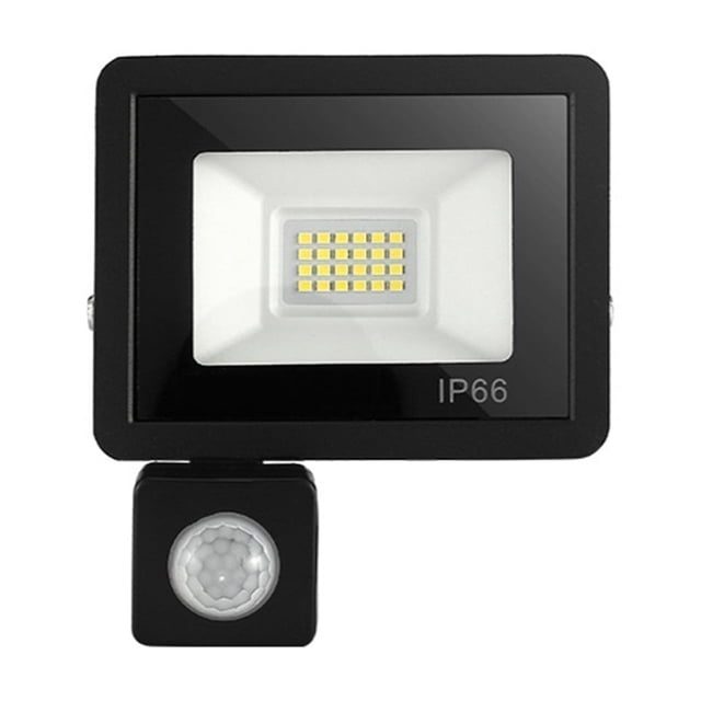 LED PIR Motion Sensor Floodlight For Outdoors Wall 100W 50W 30W 20W IP66 Waterproof Lamp Outdoor Garden Street Spotlight ,Wide Application