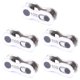 thumbnail image 1 of Accesorios para bicicletas 5 pares de hebillas mágicas de unión de cadena de conector de cadena de bicicleta de carretera MTB (10S) Hugtrwg  Para estrenar, 1 of 7