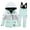 Mint Green, variant on EnJoCho Winter Kids 2 Piece Ski Suit Boys/Girls Thicken Warm Hooded Jacket and Ski Pants Snowsuit Sno𝗐boarding Clothes