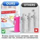 thumbnail image 5 of Portacartuchos De Sabores | Compatible Con Botellas De Agua Populares | Diseño Único | Para Almacenamiento De Reemplazo De Sabor (Paquete De 2 (Azul馨ẞ)), 5 of 5