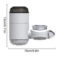 thumbnail image 2 of Robinet Chaud Sans Installation Chauffage Rapide Robinet Connexion Instantanée Robinet d'Eau Électrique*1 Ensemble Liquidation, 2 of 2