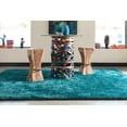 thumbnail image 2 of Oriental Weavers Cosmo Shag 5' x 7' Hand Tufted Rug in Teal, 2 of 2