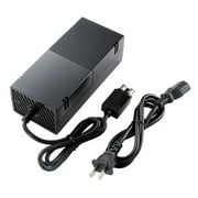 EUNPOIE Adapter for Microsoft XBOX ONE Console - AC/DC Adapter Brick Charger Power Supply Cord Cable Black