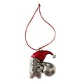 thumbnail image 2 of Adornos navideños de Papá Noel, decoración navideña, colgantes creativos, divertidos y delicados para árboles de Navidad para bodas, celebraciones, Bolsa de Papá Noel, 2 of 8