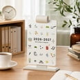 thumbnail image 5 of Standing Desk Calendar with Flip Clip Holder, 2026- 2027 Monthly Planner with US Holidays Daily Note & Home Planning Function, 5 of 5