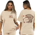 thumbnail image 5 of Bubu Dudu, camisetas de talla europea, camiseta bonita de Manga, camiseta divertida para hombres y mujeres, camiseta informal gráfica, ropa de calle Y2k, ropa gótica de dibujos animados, 5 of 5