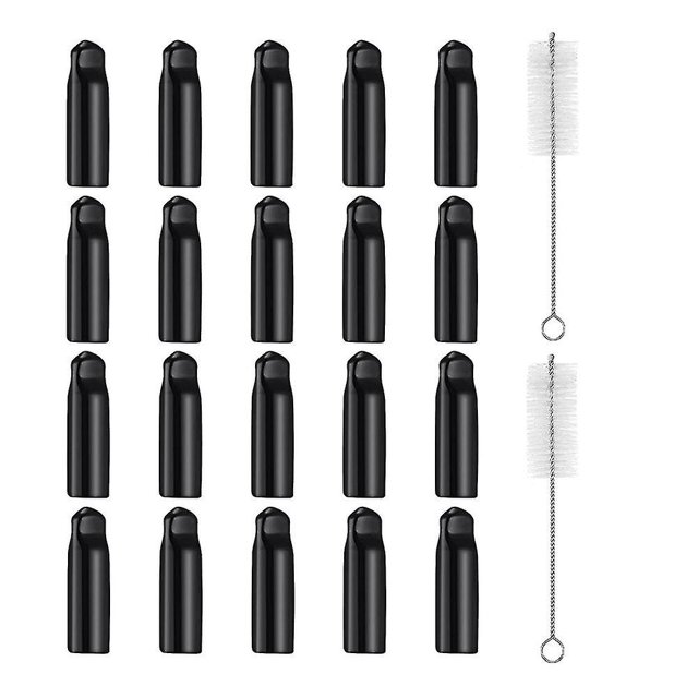 22 piezas de cubierta para grifo de cerveza, cepillo de limpieza para grifo de cerveza, 20 piezas, tapas de barril para grifo de cerveza, grifo de goma