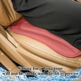 thumbnail image 4 of Leather Car Seat Cushion All Season Seat Cushion Fully Enclosed Leather Seat Cushion Seat Cover Breathable Seat, 4 of 8