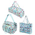 thumbnail image 4 of Cuadros Decorativos Bolsa de almacenamiento de bordado Ganchos de ganchillo Organizador Hilo Titular de hilo (EB029) Likrtyny embutido en tela, 4 of 9