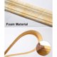 thumbnail image 4 of Moldura de espuma flexible autoadhesiva de 90" x 3", borde de papel tapiz con líneas decorativas adhesivas 3D para decoración de hogar, oficina y hotel, color blanco, 4 of 8