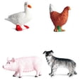 thumbnail image 2 of Animal Action Figures Model Toy Set Realistic Farm Animals Wild Animals Educational Learn Cognitive Toys, 2 of 5
