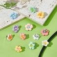 thumbnail image 4 of 12pcs 12 Styles Flower Stethoscope Charms 0.6 Inch Alloy Stethoscope Tag Stethoscope ID Name Tag Charms Adjustable Stethoscope Charm Stethoscope Accessories for Doctor Nurse Medical Assistant for DIY, 4 of 5